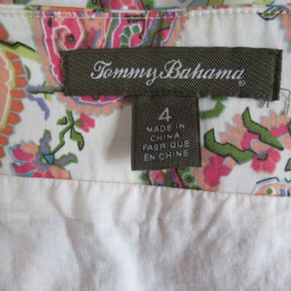 Tommy Bahama Vibrant Paisley Skirt - Picture 8 of 8